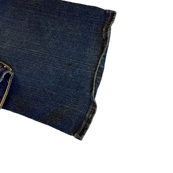 Polo Ralph Lauren Womens Low Rise Flared Boot Blue Jeans Sz 9/10 Stretch Denim - Picture 5 of 6